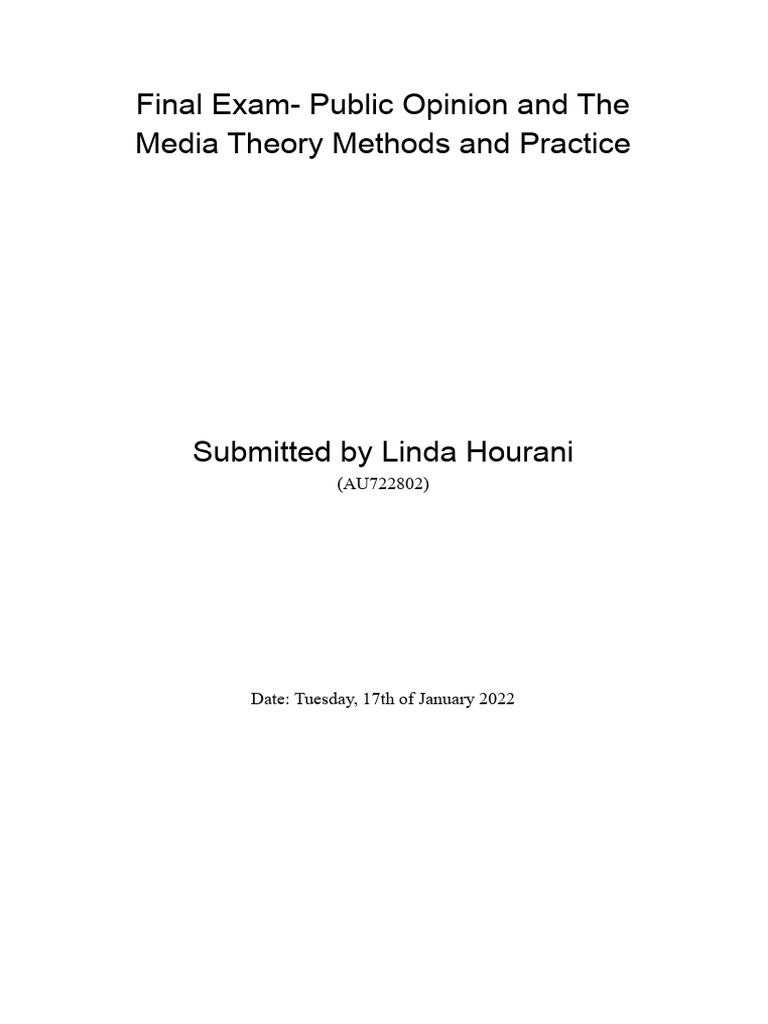Impact of Social Media on Fake News | PDF | Causality | Survey Methodology