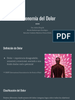 Taxonomia y Evaluacion Del Dolor