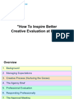 How To Evaluate Creative Work