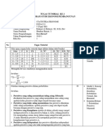 Tugas Tutorial Ke 2 Statistika Eko (Dwi Fatmawati041813414) Ed 4nop