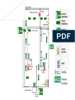 PLanta Fabrica de Calzado. Con Medidas de Emergencia