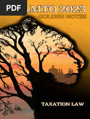 (8) Taxation Law [QuAMTO]