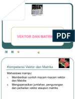 Matriks Dan Vektor