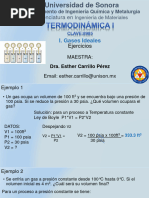 Ejercicios Gases Ideales