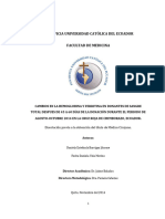 Pontificia Universidad Católica Del Ecuador Facultad de Medicina