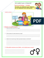 Ficha-Mart-Tutoria-Identificamos Los Derechos Que Tenemos Todas Las Personas Sin Distinción