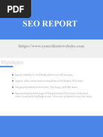 Ahrefs SEO Report (Template)