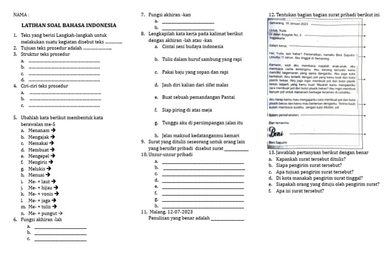 Menguasai Tema 2 Kelas 3: Petualangan Seru Melalui Latihan Soal yang Menarik