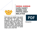 MODUL KURSUS GURU KADET BOMBA ASAS (Pindaan 2023)