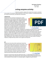 Factores Que Afectan La Actividad Enzimática - Es.en