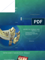 PROTESIS FIJA II CLASE 3 Modelo de Trabajo para Prótesis Fija