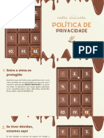 Política de Privacidade Délice Chocolate