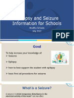 Epilepsy and Seizure Presentation