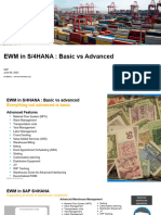 EWM in S4HANA Basic Vs Advanced Summary Dec 2022