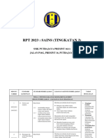 RPT 2023 Sains (Tingkatan 3)