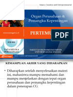 Tata Kelola Perusahaan Pertemuan 5