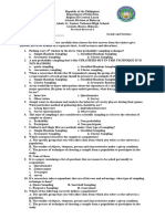 Long Quiz in pr2 Sampling