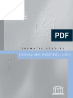 World Education Forum: Literacy and Adult Education