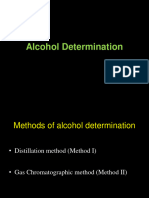 Alcohol Determination Lectr 1