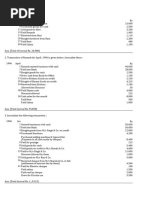 Excell Spreadsheet Journal Entry