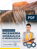 DIPLOMADO EN NGENIERÍA HIDRÁULICA E HIDROLÓGICA Brochure