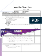 Lesson Plan Science Gr6