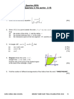 2018 Advanced Mathematics Trial P2