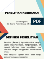 Temu 1 Penelitian Kebidanan