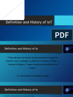 4.1 Definition and History of IoT