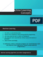 3.2 Machine Learning Concepts