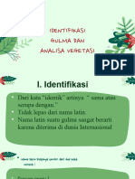 Identifikasi Gulma Dan Analisa