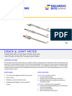 Edj-40v Edj-50v Edj-40t VW Crack Joint Meter