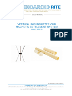 EDS-91 Vertical Inclinometer Cum Magnetic Settlement System