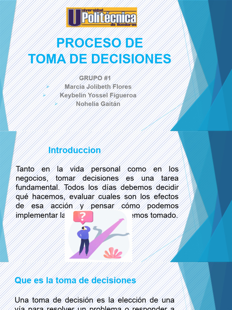Tipos de Toma de Decisiones Empresariales | PDF | Toma de decisiones ...