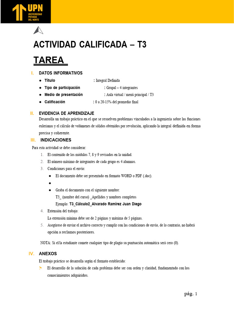 Math 1202 T3 | PDF | Integral | Curva