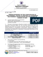 Division Memorandum No. 491 S. 2023