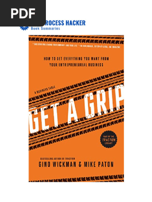Book Summary - Get a Grip