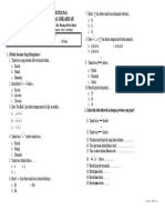 Madrasah Ibtidaiyah Al Ishlahiyah: Penilaian Akhir Semester (Pas)