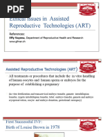 Ethical Issues in Assisted Reproductive Technologies ART 2