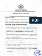 Comunicado 2nd Semestre 2023 DG