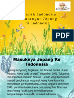 Kedatangan Jepang Di Indonesia