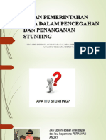 PERAN PEMERINTAHAN DESA DALAM PENCEGAHAN DAN PENANGANAN STUNTING (30 Oktober 2023 - Final)