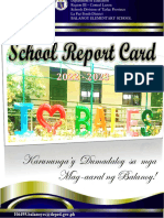 School Report Card SY 22 23