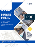 Panduan Praktis Pendaftaran TTE Tersertifikasi Pada SAKTI