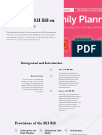 The Effect of RH Bill On Socioeconomic ROJERO