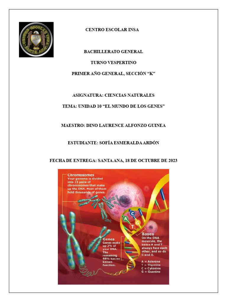 Ciencias de Guía PDF Adn Rna