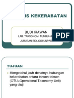 Analisis Kekerabatan