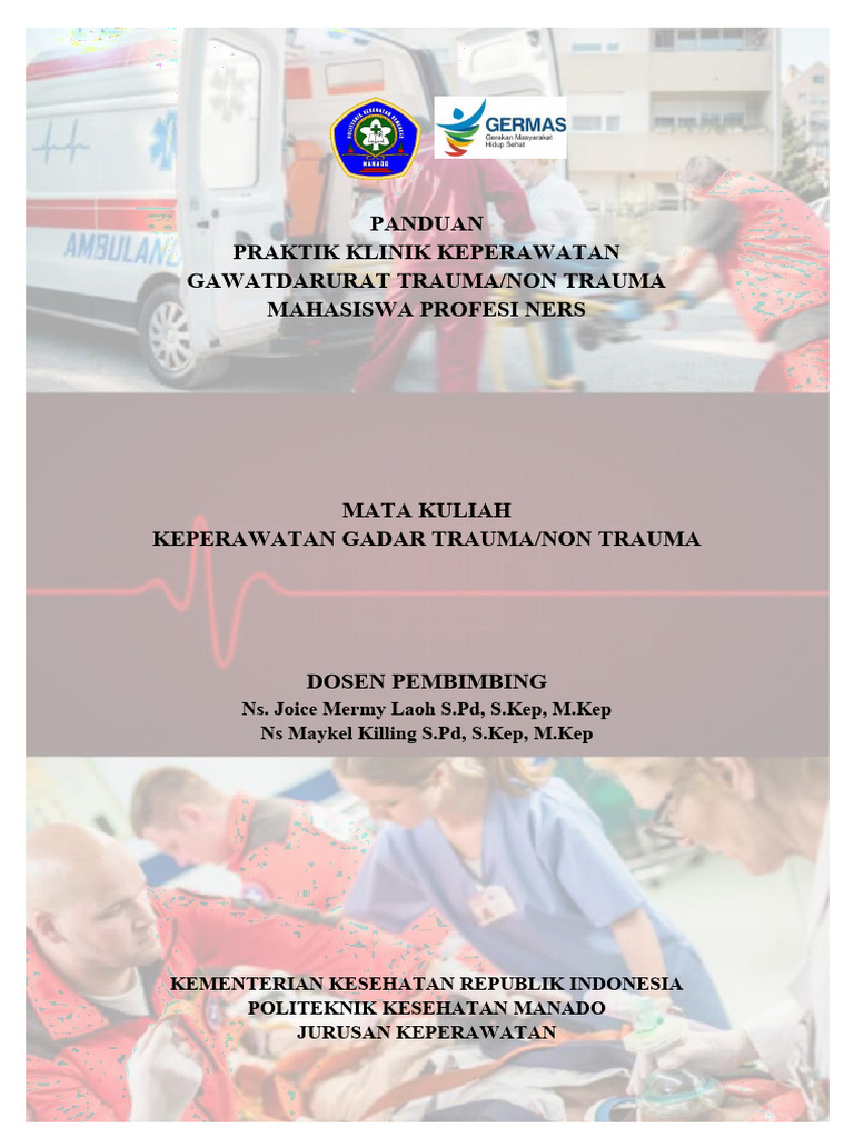 Panduan Pkk Gadar Trauma Non Trauma Profesi Ners 2023 Pdf