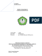 Modul Praktikum Farmasi Komunitas