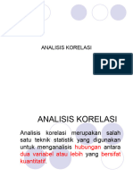 Analisis Korelasi